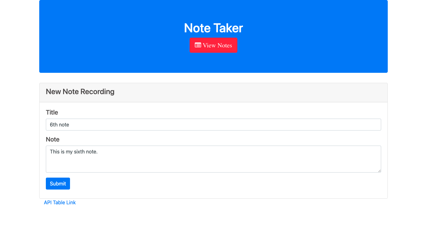 noteTaker